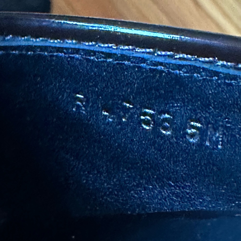 Brighton Austen Mules Brown Croc And Black Leather Open Back Slip On Sz 5 - Picture 12 of 13